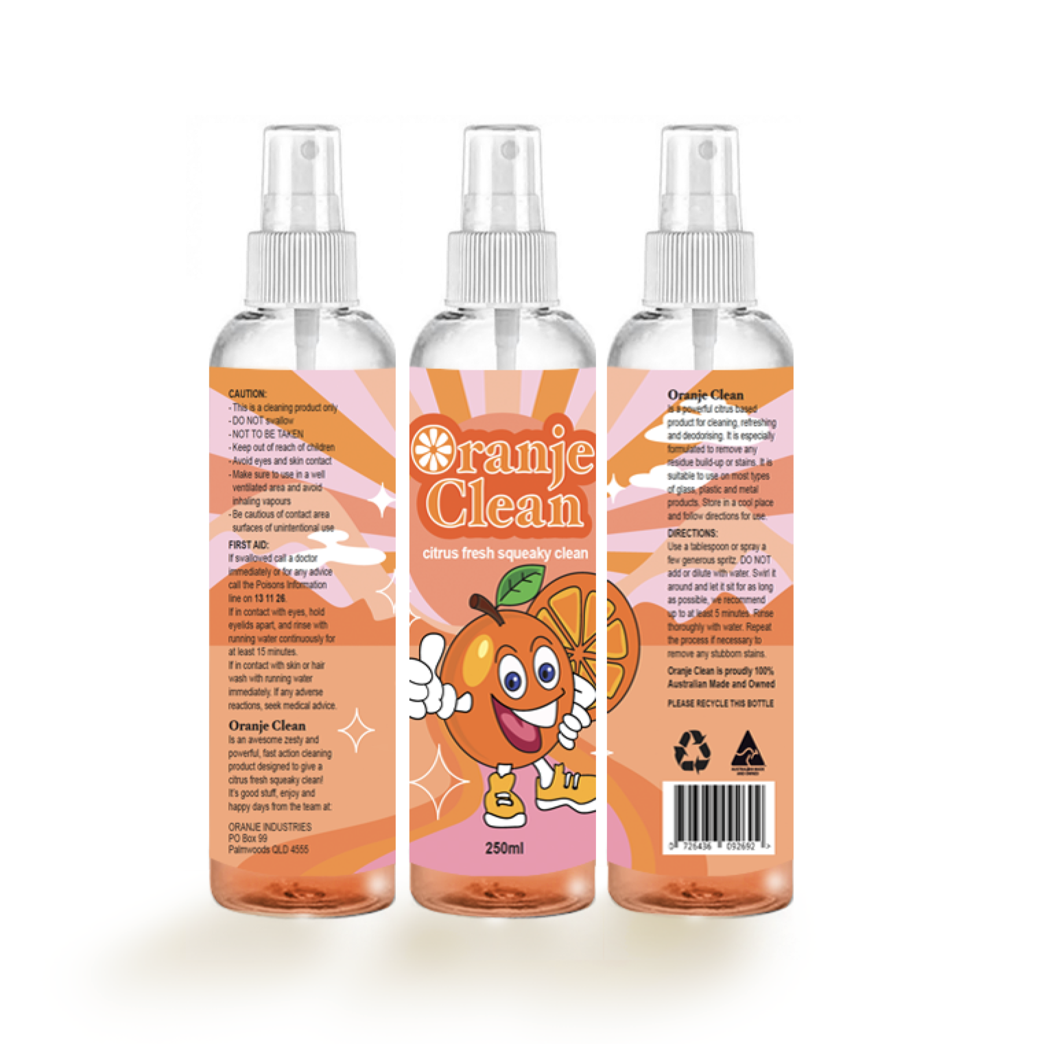 Oranje Clean Solution